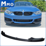 Für 2014-2020 BMW 4 Serie F32 F33 F36 M Sport Front Stoßstange Lip Splitter