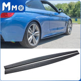 MMO MP Style Side Skirts For 2014-2020 BMW 4 Series M-Sport F32 F33 F36