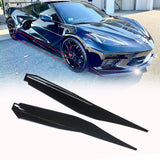 For 2020–2025 Chevy Corvette C8 Side Skirts – 5VM Style Rocker Panel Extensions