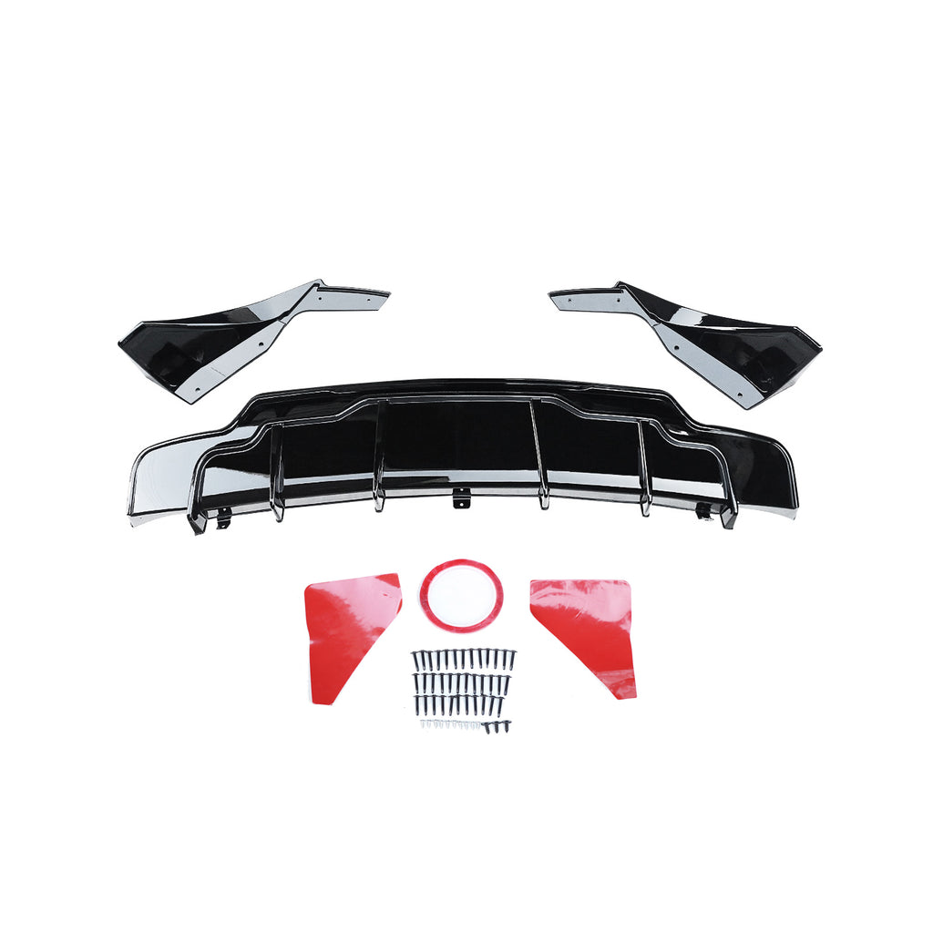 MMOMOTORSPORT Rear Diffuser For 2017-2024 Tesla Model 3 – mmomotorsport