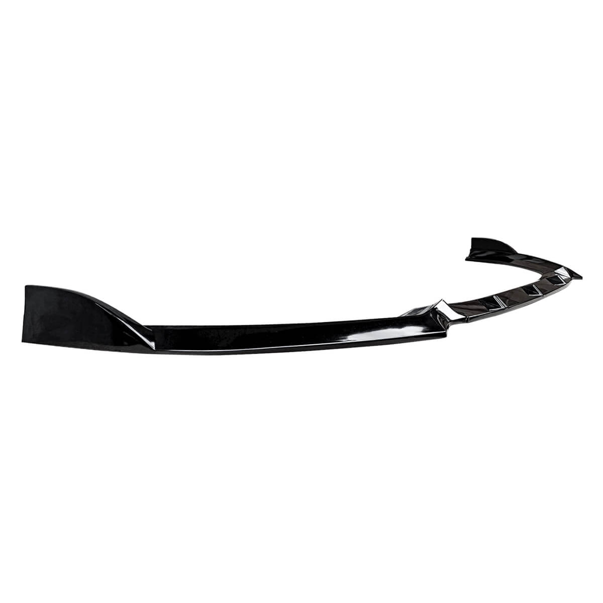 For 17-20 Audi A3 S Line S3 8V Front Splitter Gloss Black