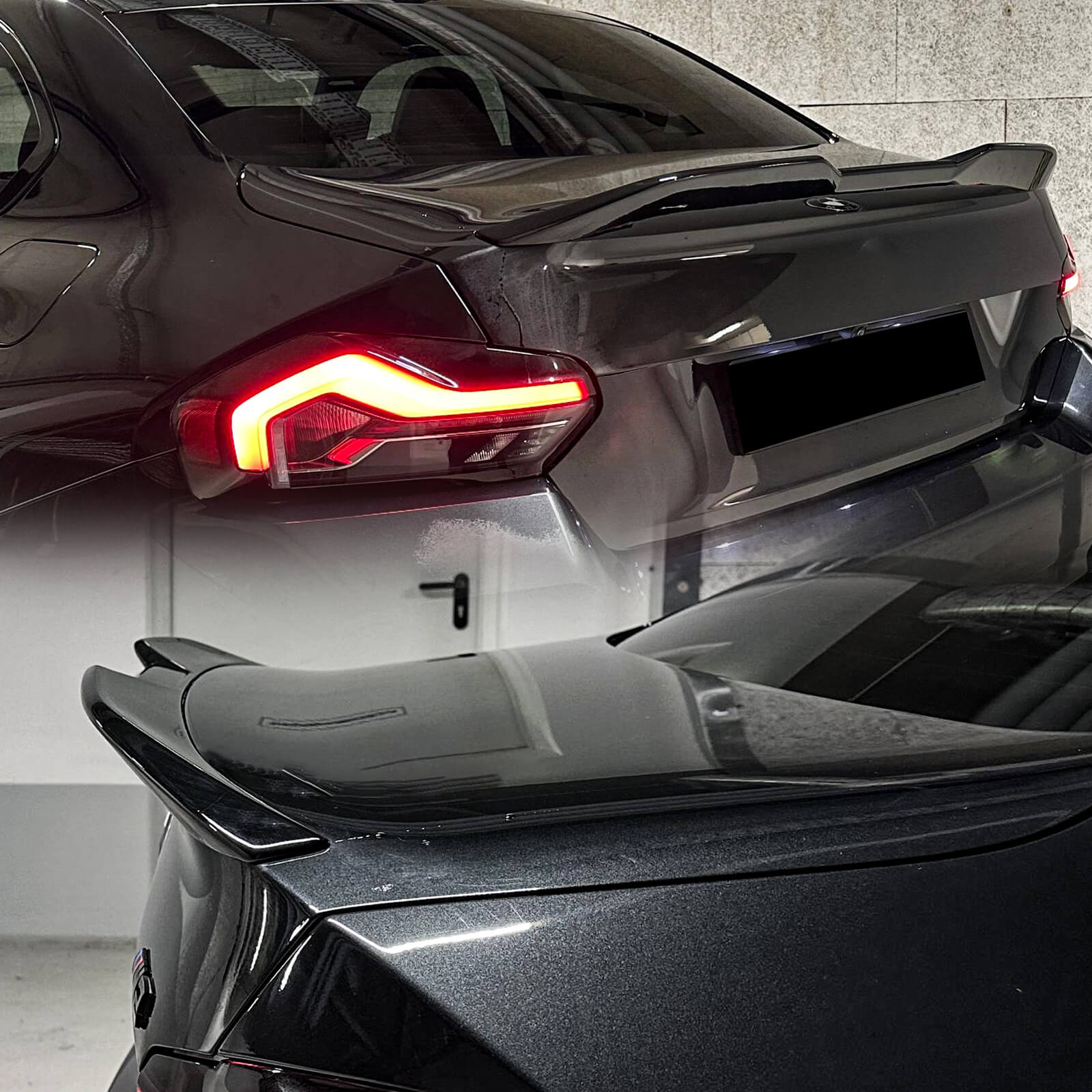 Rear Spoiler For BMW 2 Series Coupe G42 G87 M2 220i 230i M240i MP Style Trunk Wing Gloss Black
