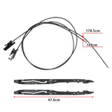 NINTE Panoramic Sunroof Cable and Track Repair Kit for 2015-2020 Ford F-150 Crew Cab