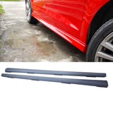 Side Skirts For 2013-2017 Audi A3 Hatchback Side Bottom Extension Lips