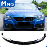 MMO Front Lip For 2012-2018 BMW F30 3-Series M Tech Front Bumper Lip Splitter
