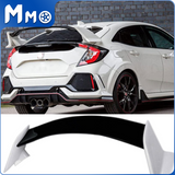 MMO For 2016-2021 Honda Civic Hatchback 5 Door Type R Style Rear Spoiler Trunk Wing