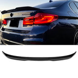 For 2017-2023 BMW 5 Series G30 F90 M5 Rear Spoiler CS Style Gloss Black