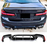 For 2017-2023 BMW 5 Series G30 G31 G38 M Sport Rear Diffuser