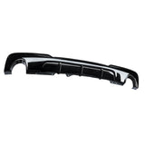 For BMW 5 Series F10 M Sport Rear Bumper Diffuser MP Style ABS Gloss Black