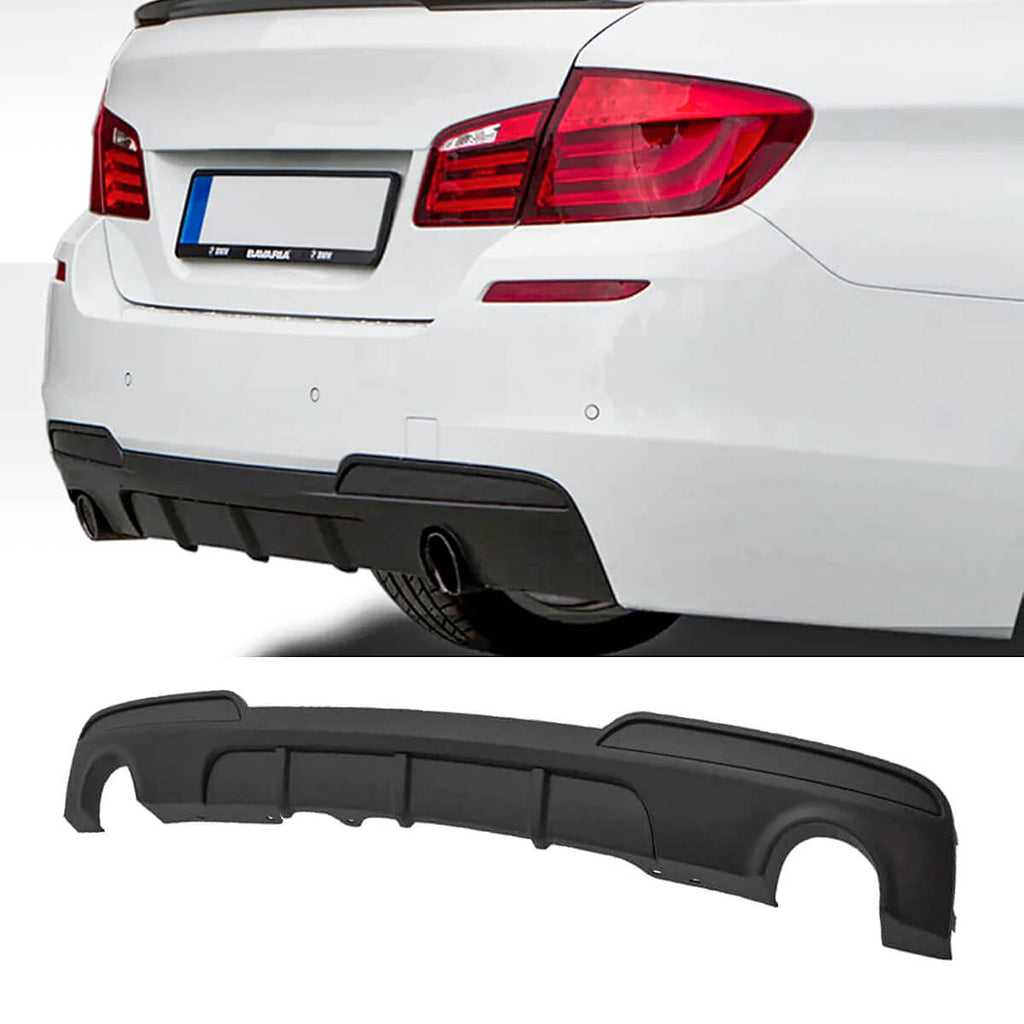 MMO Rear Diffuser For 2011-2017 BMW 5-Series F10 F11 535d 535i M Sport ...