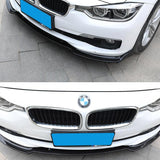 For 2013-2018 BMW 3 Series F30 NON M-Sport Front Lip Splitter Fits Sportline Gloss Black