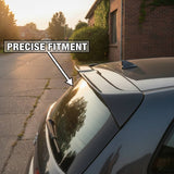 MMO Rear Roof Spoiler Wing Fit for VW Golf R GTD GTE GTI MK7 MK7.5 2013-2020 Painted White One Piece Oettinger Style Sport Without Logo