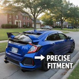 MMO For 2016-2021 Honda Civic Hatchback 5 Door Type R Style Rear Spoiler Trunk Wing