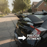 MMO For 2016-2021 Honda Civic Hatchback 5 Door Type R Style Rear Spoiler Trunk Wing