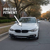 Für 2013–2018 BMW 3er F30 F31 F35 NON M-Sport Frontlippe Splitter passend für Sportline 
