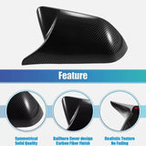 Mirror Covers For Ford MUSTANG 2015-2024 Real Carbon Fibre W/O Led Signal M Style