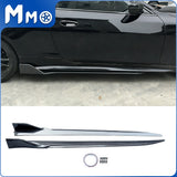 Seitenschweller für 2021–2024 BMW 4er G22 G23 G26 3D Racing Style Verlängerungspanel Splitter 