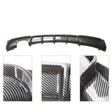 Rear Diffuser For 2012-2019 BMW F30 F31 M Sport Bumper 320i 328i Carbon Fibre Look