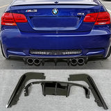 Rear Diffuser For 2008-2013 BMW M3 E92 E93 Coupe Rear Bumper Lip Gloss Black