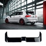 Rear Spoiler fof VW Golf 8 MK8 R GTD GTI Oettinger Style 2020-2023 Roof Spoiler Gloss Black