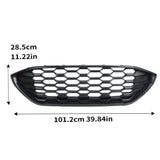 MMO Front Bumper Main Grill Grille For 2019-2025 Ford Puma ST Line Gloss Black UK