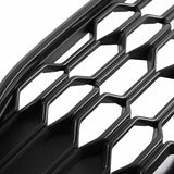 MMO Front Bumper Main Grill Grille For 2019-2025 Ford Puma ST Line Gloss Black UK