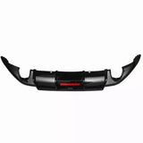 Rear Diffuser for VW Golf MK7 MK7.5 Gloss Black with LED Lights