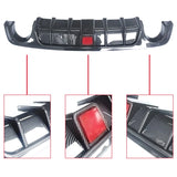 MMO Rear Diffuser With Break Light For 2018-2024 INFINITI Q50