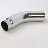 DIESEL EXHAUST CHROME TURNDOWN ELBOW TIP 5" Inch INLET 6" OUTLET 23" LONG