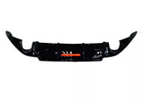 Rear Diffuser for VW Golf MK7 MK7.5 Gloss Black with LED Lights