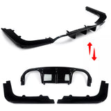 Rear Diffuser For 2008-2013 BMW M3 E92 E93 Coupe Rear Bumper Lip Gloss Black