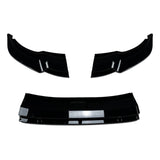 MMO 3PC Front Lip For 2021-2023 Volkswagen Tiguan Rline Front Bumper Spoiler Kit