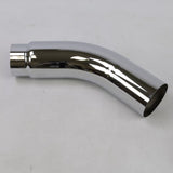 DIESEL EXHAUST CHROME TURNDOWN ELBOW TIP 5" Inch INLET 6" OUTLET 23" LONG