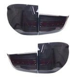 MMO Tail Lights For 2013-2018 Bmw X5 F15 Pair Gts Led Black Smoked Animation Tail Lights Lamp